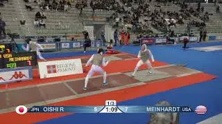2023 134 T32 15 M F Individual Torino ITA GP 8 MEINHARDT USA vs OISHI JPN