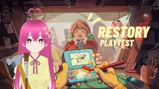 Mocha aggiusta i POKIA!!-RESTORY PlayTest  (VTUBER ITA) #vtuberita #vtuber