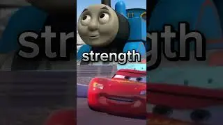 thomas the tank engine vs lightning mcqueen #thomasthetankengine #carsmovie #vsedit