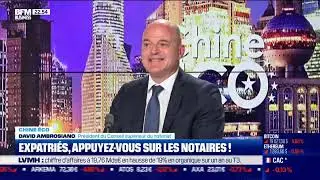 David Ambrosiano, pr&eacute;sident du Conseil sup&eacute;rieur du notariat