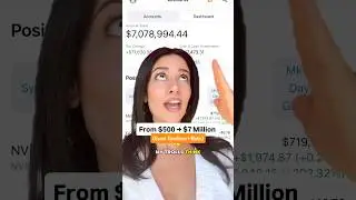 How I Turned $500 Into $7 Million! (EXACT math and timelines)