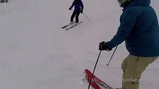 2023 Winter Park: Scott and Emma skiing Mary Jane's Panoramic Lift