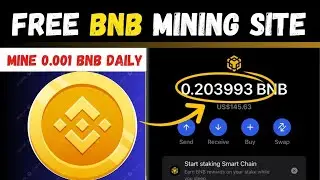 Free BNB Mining Website 2025 🤑 | Crypto Cloud Mining | Crypto Mining Platform