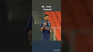 We lost Dimond of Indian Cricket Team #cricstory