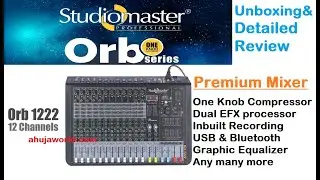 [Tamil version] Studiomaster ORB 1222 premium mixer unboxing and detailed review