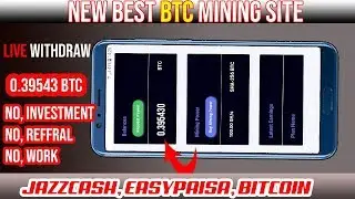 New BTC earning site + Live payment proof | How to earn money in urdu