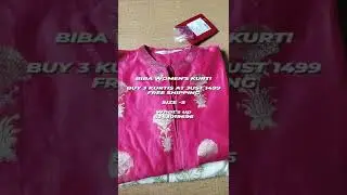 BIBA KURTIS FOR SALE WHAT'S APP 6363019696