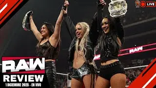 LIV MORGAN VA POR TODO EL ORO! | WWE RAW REVIEW EN VIVO!