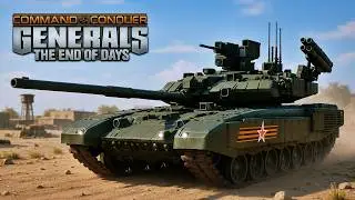 Generals Zero Hour | Конец дней (совместно) Этот безумный танковый натиск доминировал на карте!