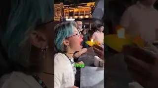 불붙인 채 먹는 디저트 ㄷㄷ
