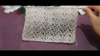 Простая и стильная выкройка вязаного жилета #вязание #крючок #откройдлясебя #вязание