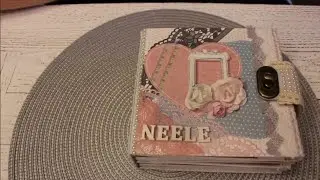 Craftupdate Baby Scrapbook Minialbum Fotoalbum
