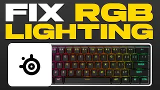 How To Fix RGB Lighting On Steelseries Apex Pro Mini
