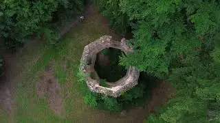 Ruiny wieży widokowej Wykroty