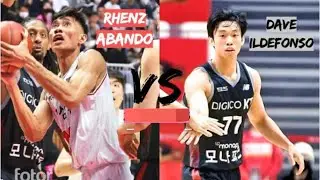 RHENZ ABANDO (Anyang KGC) vs DAVE ILDEFONSO (KT S0nic Boom) | Full Game