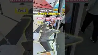 We rolled up to the FPV race in China with our VTOL airplane!  #rc #rcflying #rcplane #fpvdrone