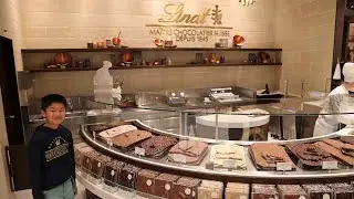 Lindt Home of Chocolate Tour. Zurich Switzerland.