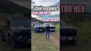 Con cu&aacute;l te quedabas? #poer500 #toyotatacoma #hybridcars #pickup #trucks #4x4 #offroad #4x4offroad
