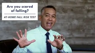 Are you scared of falling? | Test your risk at home.