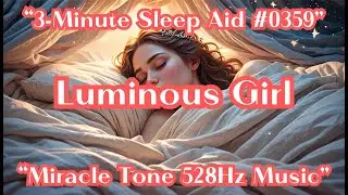 [3-Minute Sleep Aid #0359] Ultimate Rest for Astonishing Healing Effects [Miracle 528Hz]
