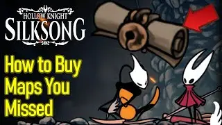 Hollow Knight Silksong How to Buy Maps You Missed, Permanent Shakra location, Shakra Map Guide