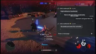 Salty toxic low level can’t handle losing|Battlefront 2 HVV #177
