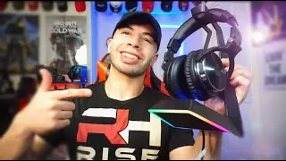 Aukey Gaming RGB Headphone Stand Review (Streaming Gear for Cheap)