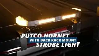 Putco Hornet LED Rooftop Strobe Light Bar with BackRack Mount!!