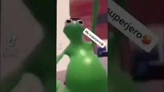 Green frog dick
