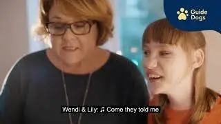 SINGING PARTNERS WITH WENDI PETERS! | LILY'S STORY | GUIDE DOGS