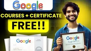7 Free Google Courses | FREE Courses Online with Certificate [ 2025 ]#freecourses