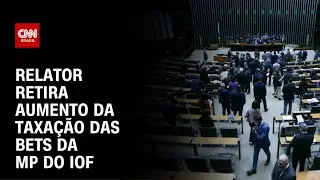 Relator retira aumento da taxa&ccedil;&atilde;o sobre bets da MP alternativa ao IOF | LIVE CNN