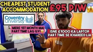 Student Accommodation Near Coventry University|Cheap and best| Accommodation tour| India to UK|