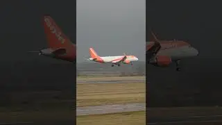 EasyJet A320 G-EZGY STN-EDI 24th Jan #aviation #avgeek #plane #spotting #airbus #takeoff #airport