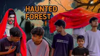 Haunted forest funny video