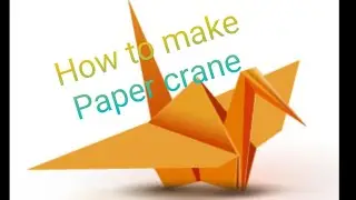 How to make Paper sparrow at home best Tutorial //By Tutorial king\\