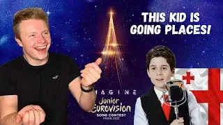 REACTING TO GEORGIA JUNIOR EUROVISION 2021 (Niko Kajaia - Let's Count The Smiles)