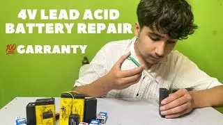 Secret trick to revive dead 4V battery
