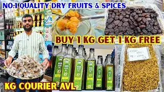 Charminar’s No.1 Dry Fruits & Spices Market! 💯 Buy 1 KG Get 1 KG FREE | Safa Spices Hyderabad