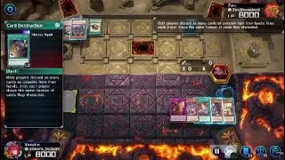 Card destruction fool got cooked