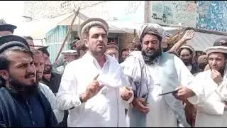 PTM Report Waziristan | Wana Bazaar Shutter Down Strike &ndash; Protest Against Insecurity | 2 May 2025