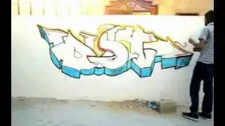 Fazal Dust Graffiti video in Karachi