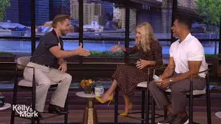Derek Hough Asks Kelly and Mark for Advice on His New Job as the Host of 