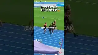 16-year-old Gout Gout runs 100m in 10.29 in QLD Athletic Championship! #sports #athlete #athletics