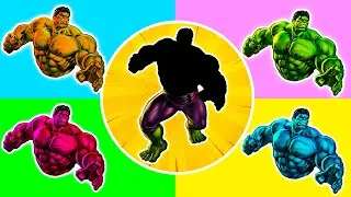 Hulk Wrong Heads Top Superheroes | Wrong Superheroes Puzzle | Can you guess?