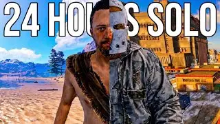 I Played Solo Rust Console For 24 Hours Straight...