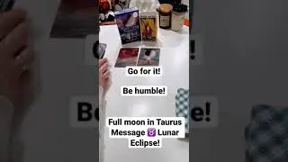 FULL MOON IN TAURUS MESSAGE ♉️ Lunar Eclipse Tarot #shorts #fullmoonreadings #fullmoonintaurus