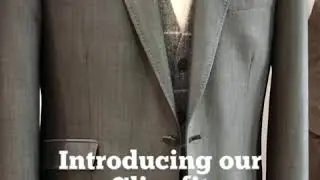 Silver mohair suit hire