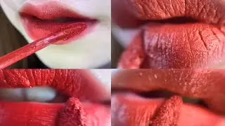 👄 Примерка губной помады и звуки рта (идеальный дневник)