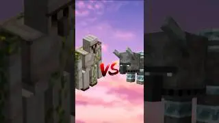Iron golem vs Ravager in Minecraft